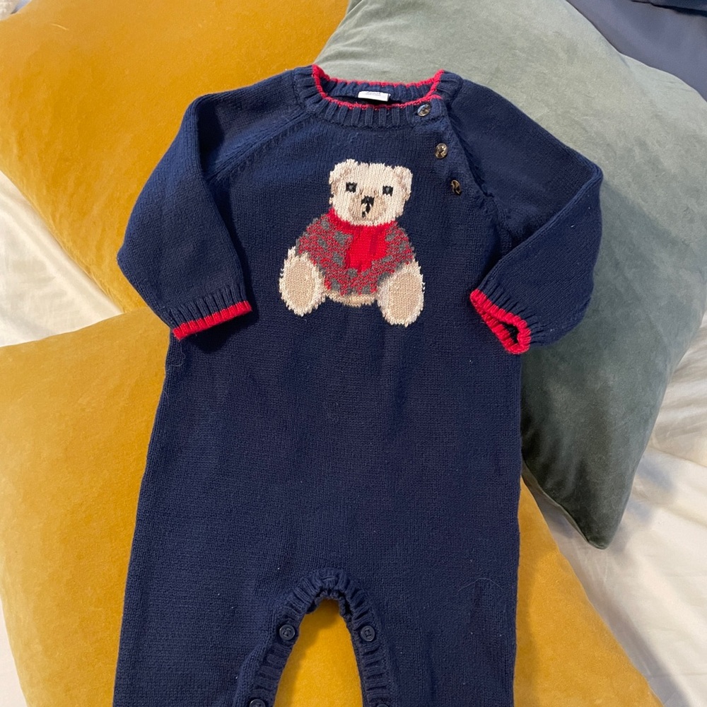 Janie And Jack Knit onesie